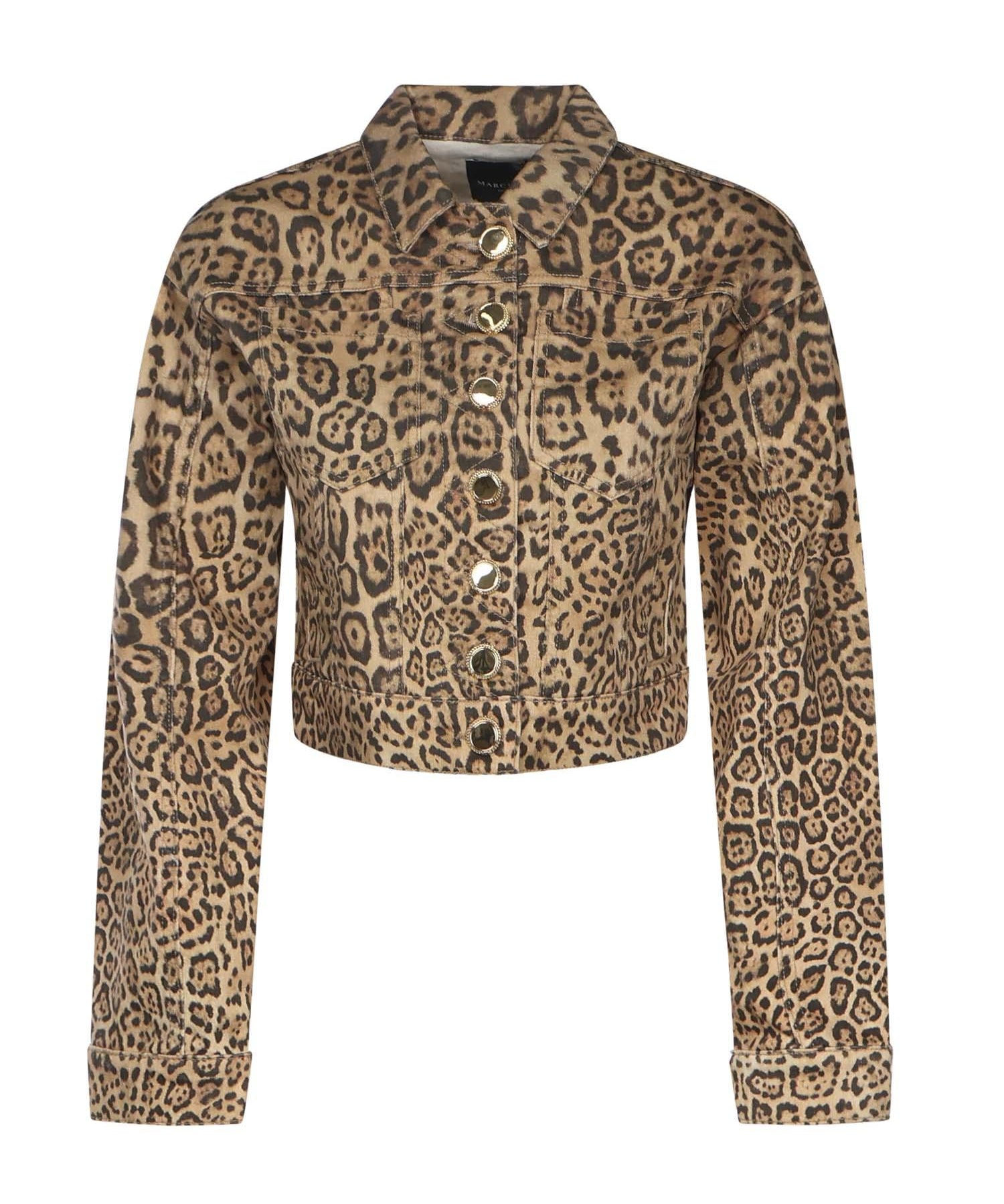 Giacca denim leopardata 5YGN14 7362AP1TO MARCIANO BY GUESS 