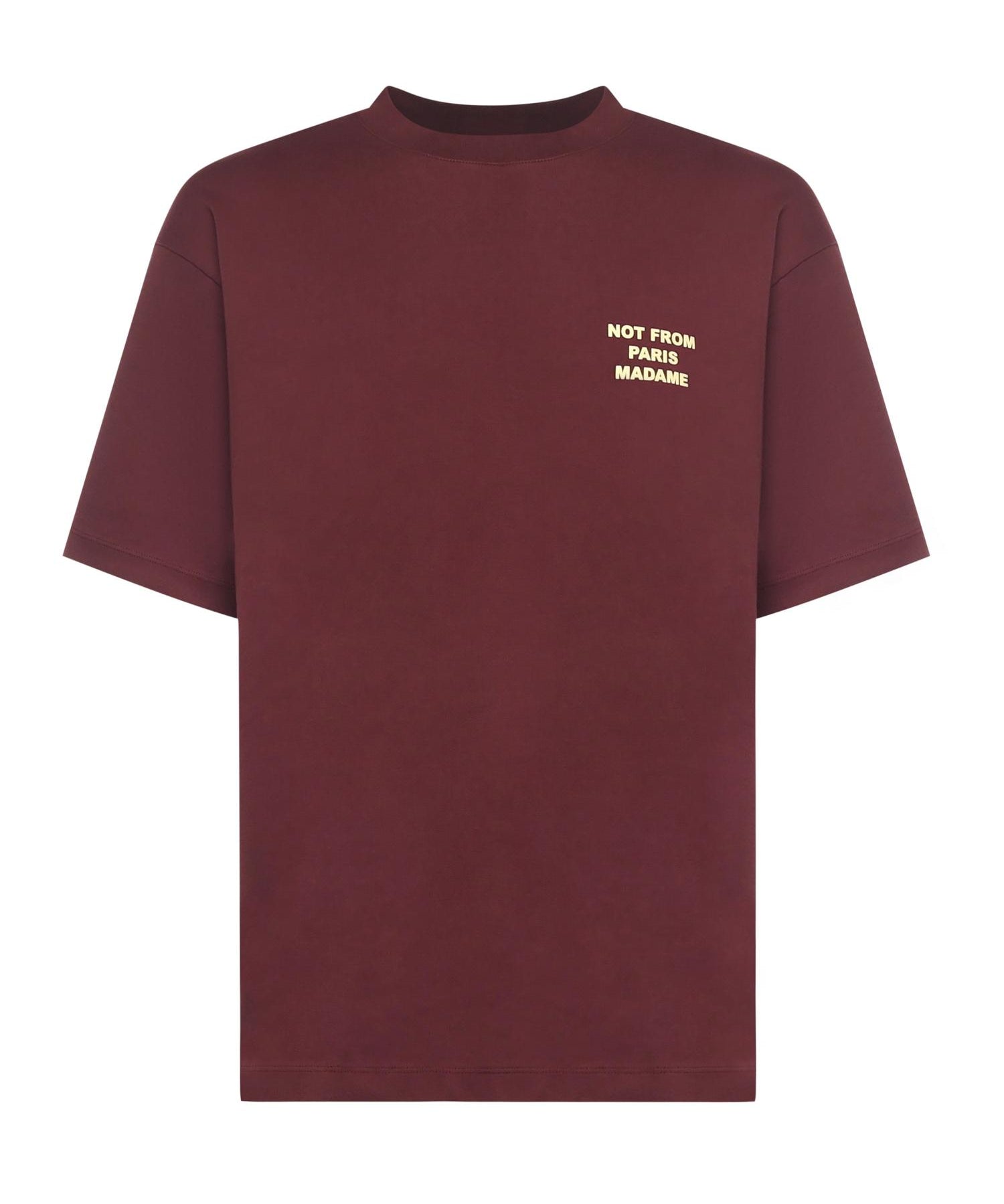 T-shirt "Le T-shirt Slogan" in cotone ITS203CO002 WN Drôle de Monsieur 
