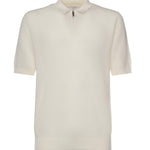 Polo con zip in cotone M76MAGM90MAG0M008 01 ELEVENTY 