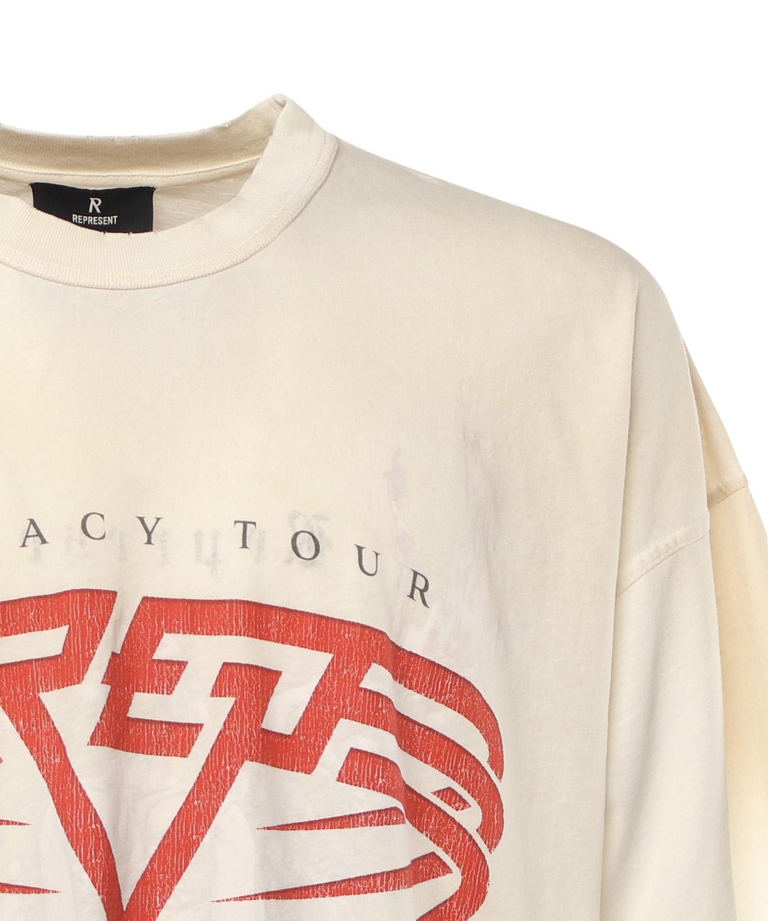 T-shirt "Living Legacy" in jersey di cotone MLM100176 30 REPRESENT 