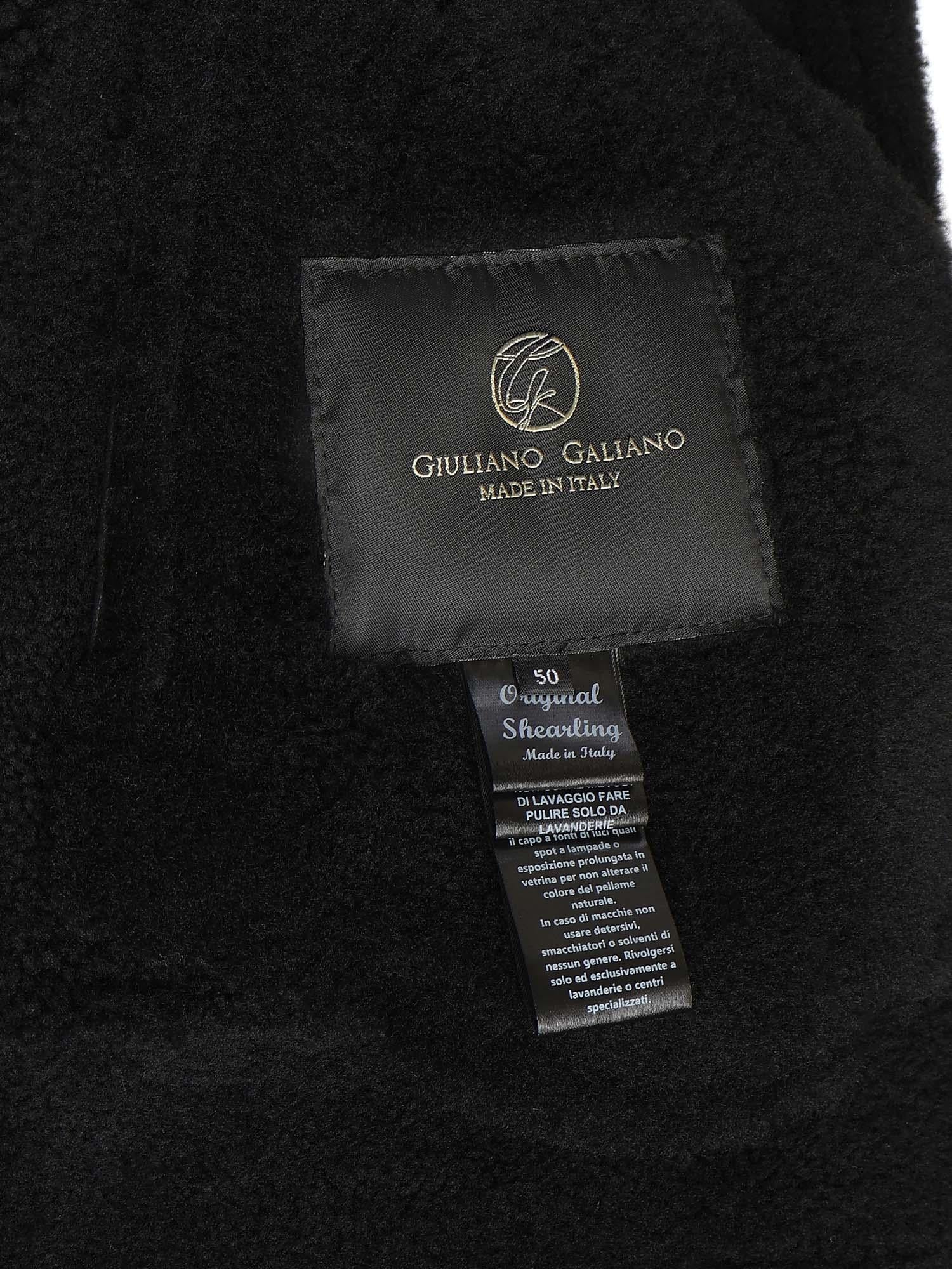 Giubbotto in pelle e montone Chicago CHICAGO NAPPANERO GIULIANO GALIANO 