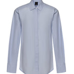 Camicia in popeline e crêpe 105434 A3DLG50 PINKO 