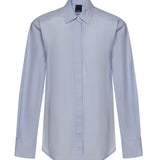 Camicia in popeline e crêpe 105434 A3DLG50 PINKO 