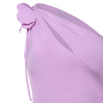 Mini abito asimmetrico con fiori COPR276F5021 PRP COPERNI 