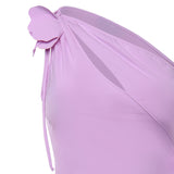 Mini abito asimmetrico con fiori COPR276F5021 PRP COPERNI 