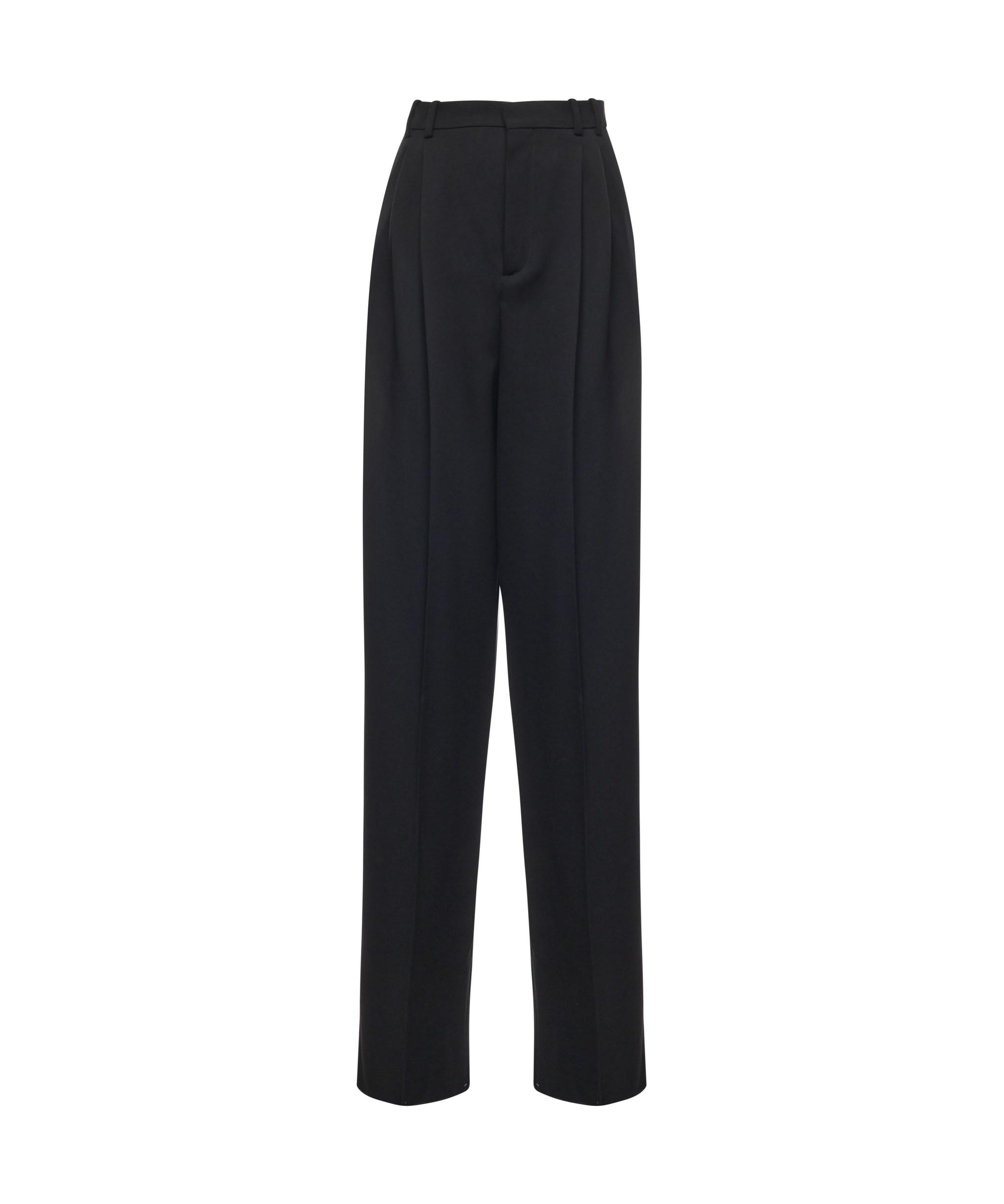 Pantaloni in grain de poudre 796875 Y7E631000 SAINT LAURENT 