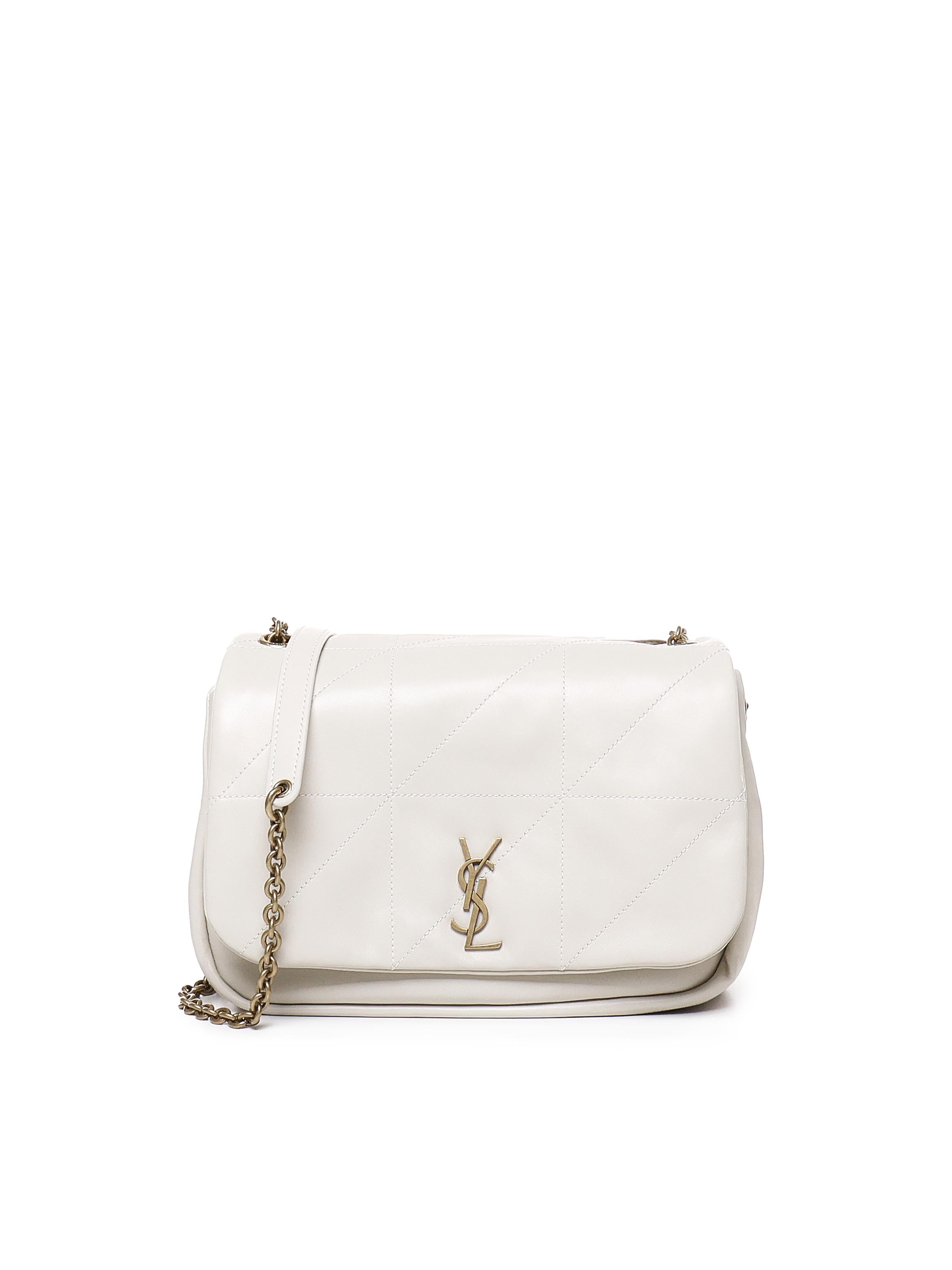 Borsa Jamie piccola in pelle d'agnello 763475 AAB329207 SAINT LAURENT 