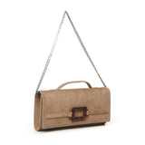 Clutch Belle Vivier in suede RBWAORC0200UMG S812 ROGER VIVIER 