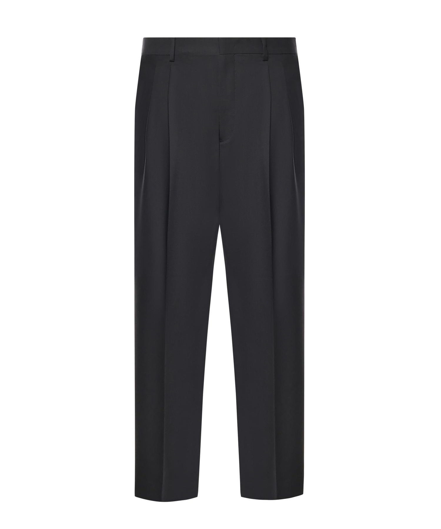 Pantaloni Mat in misto lana MAT SMPNERO BE ABLE 