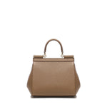 Borsa a mano Sicily piccola in pelle Dauphine BB6003 B10018M417 DOLCE & GABBANA 