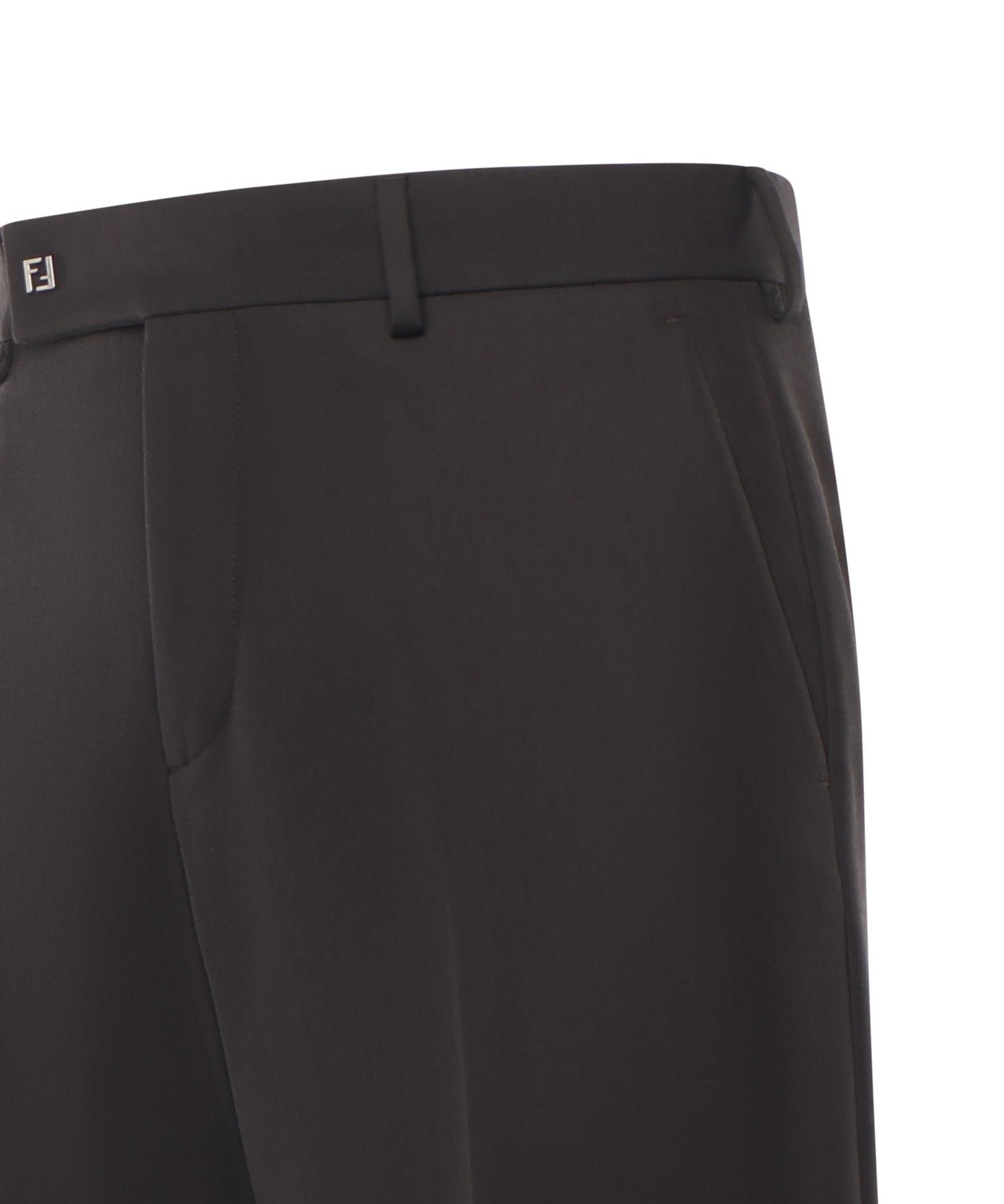 Pantaloni a sigaretta in lana FB1089 ASCBF0TY8 FENDI 
