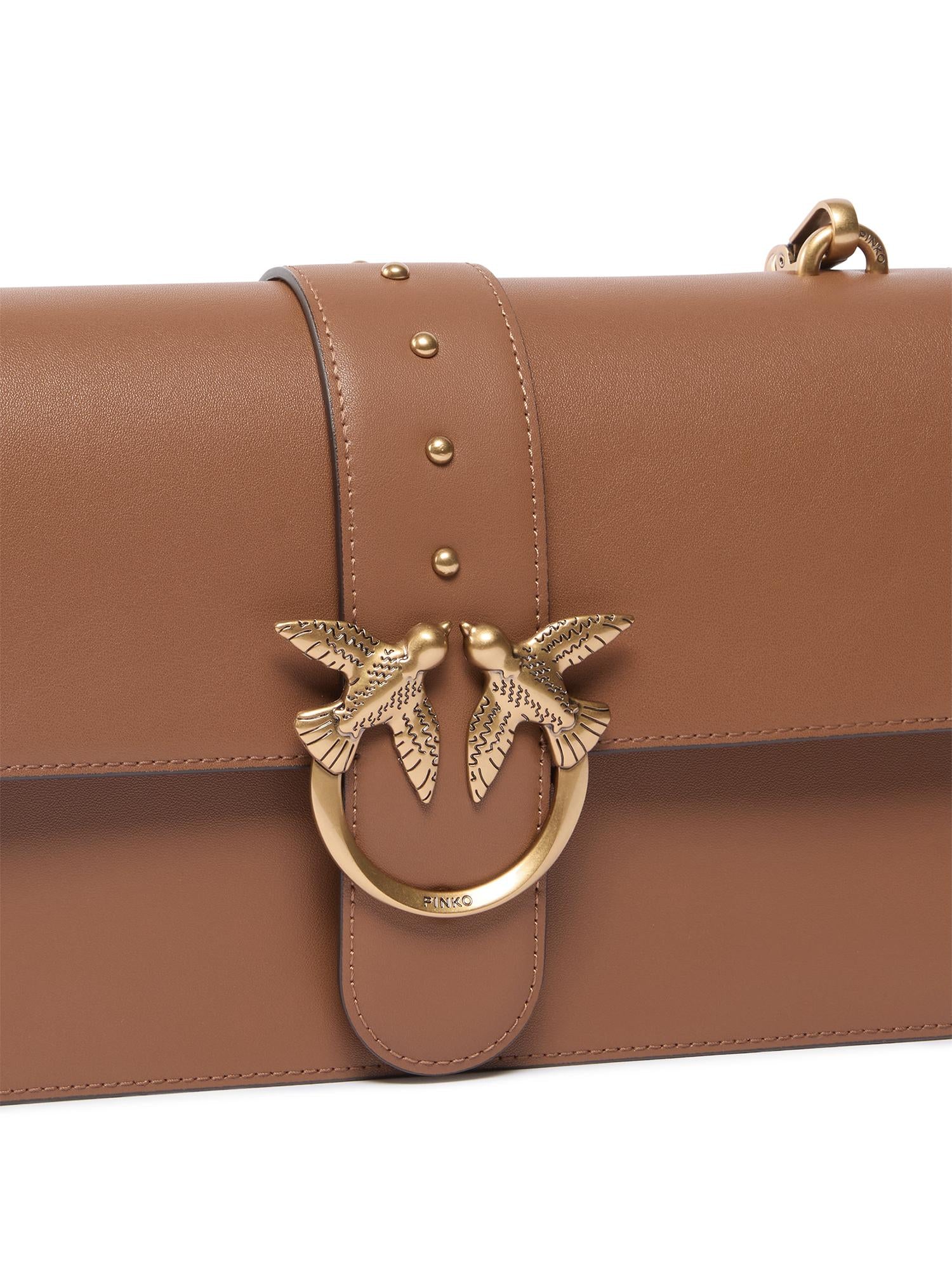 Borsa media Love Bag One in pelle 105857 A0F1L17Q PINKO 