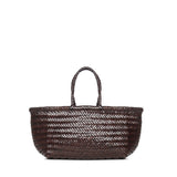 Borsa Bamboo Triple Jump small in pelle 8811 DK BROWN DRAGON DIFFUSION 