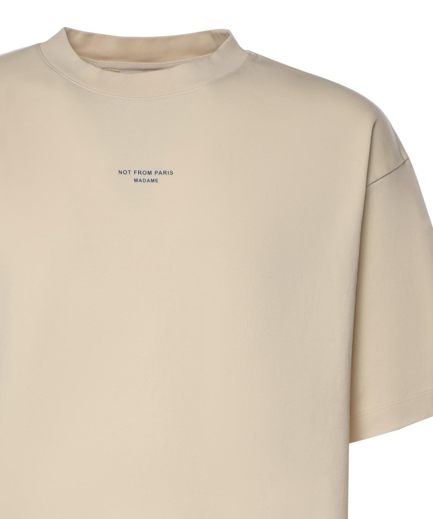 T-shirt Slogan Classique in cotone KTS202CO002 SD Drôle de Monsieur 