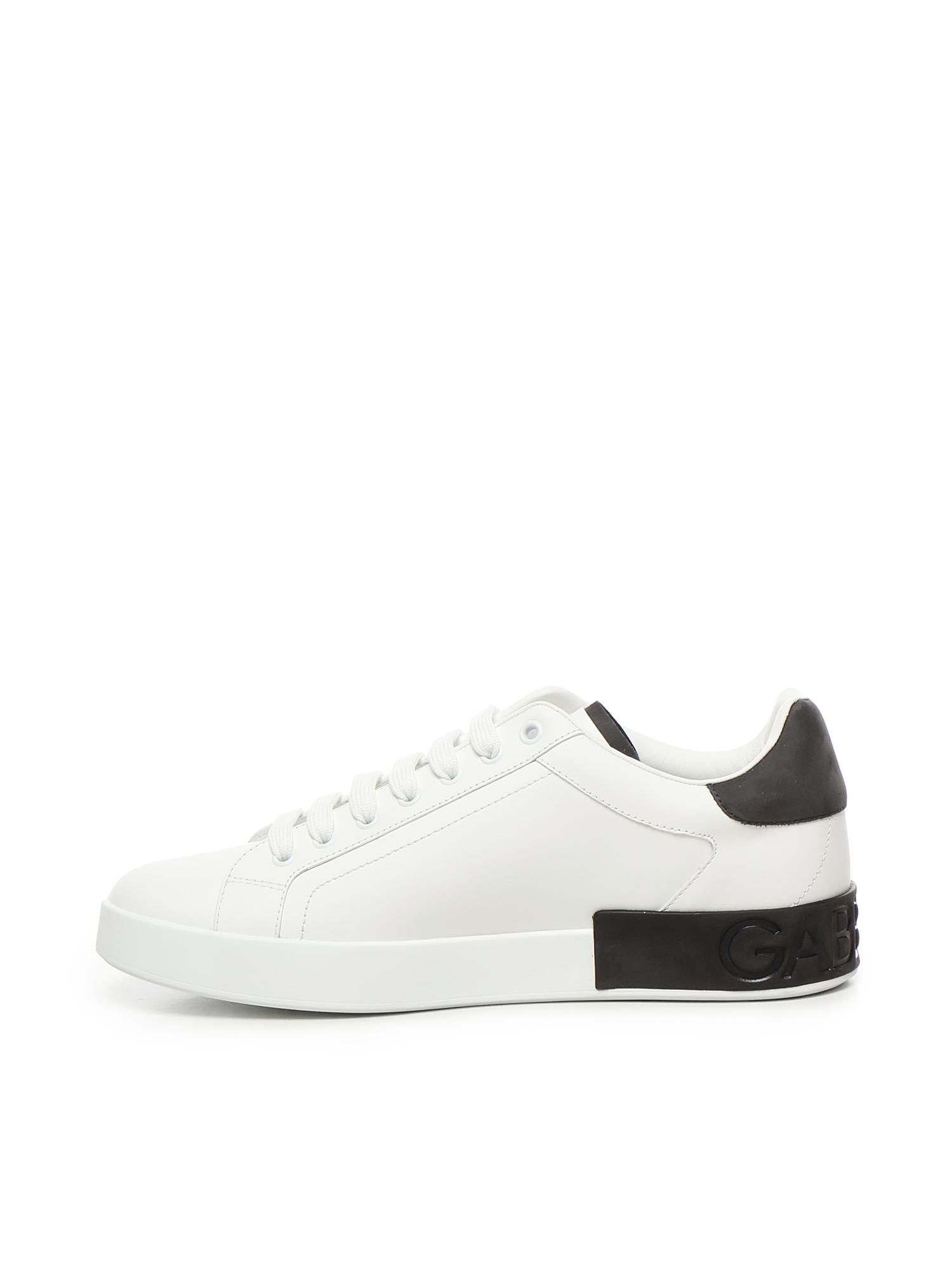 Sneakers Portofino in pelle CS2278 AF21889697 DOLCE & GABBANA 