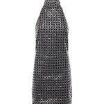 Miniabito con scollo all'americana e decorazioni 115452 100 ROTATE 