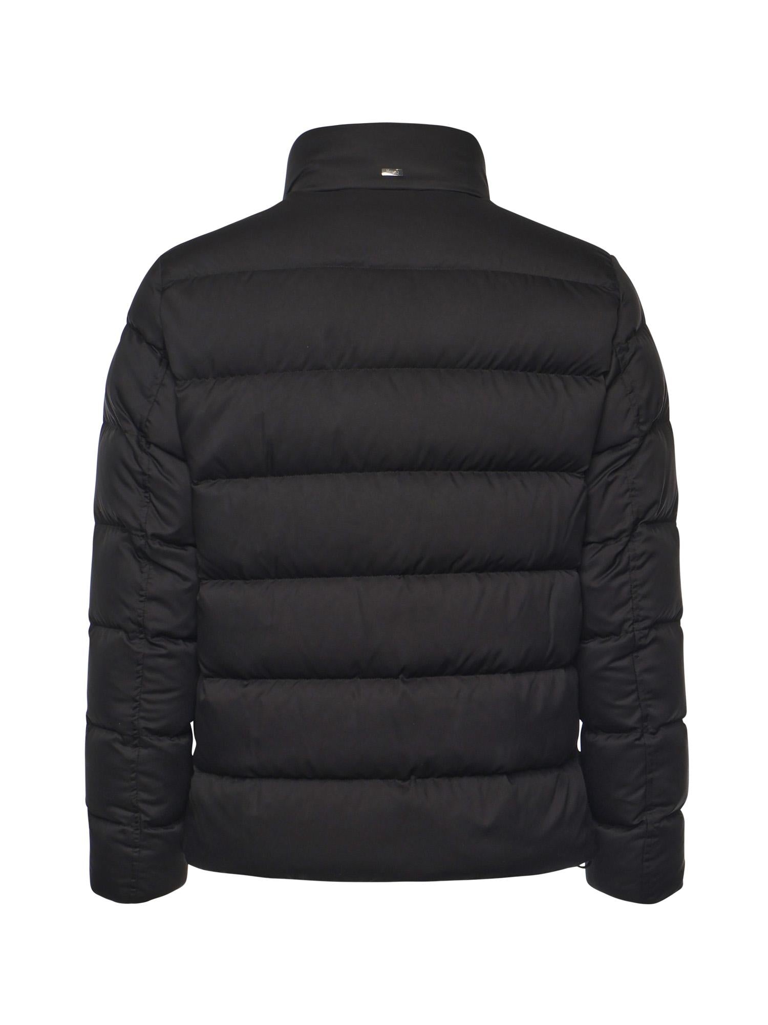 Bomber in ardenelle e faux fur PI001019U 12414Z9300 HERNO 