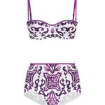 Bikini con stampa maiolica O8A27J ONO19IP3TN DOLCE & GABBANA 