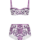 Bikini con stampa maiolica O8A27J ONO19IP3TN DOLCE & GABBANA 
