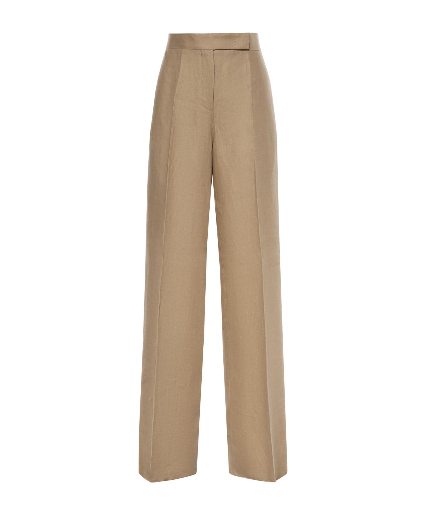 Pantalone in natté di lino 2611131243600 003 MAX MARA 