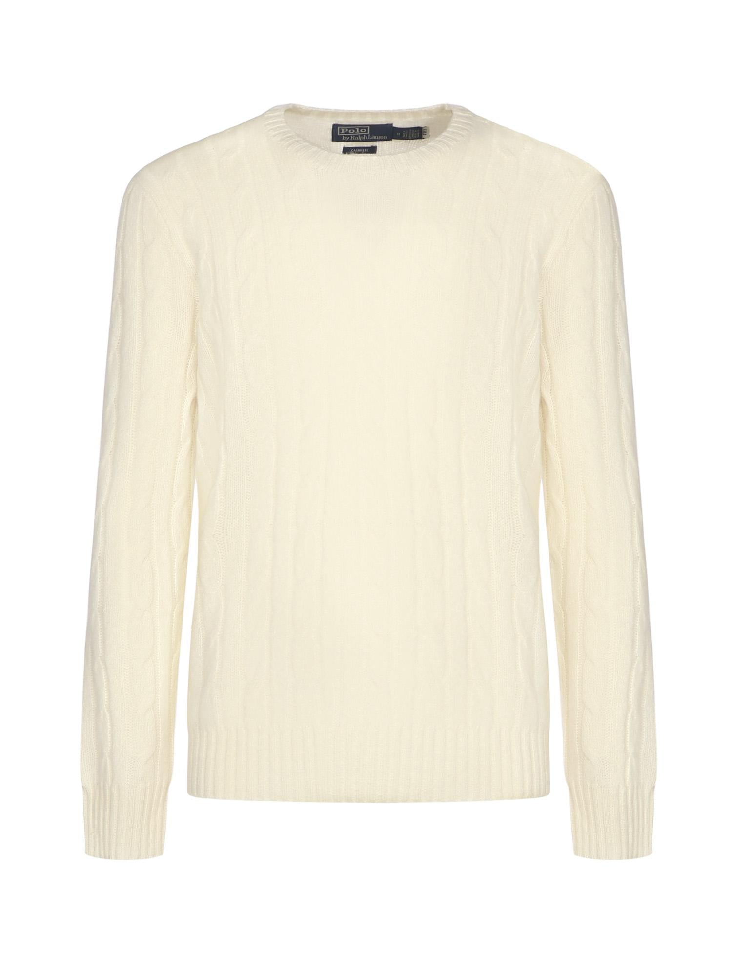 Maglia in cashmere a trecce 710876728 010 POLO RALPH LAUREN 
