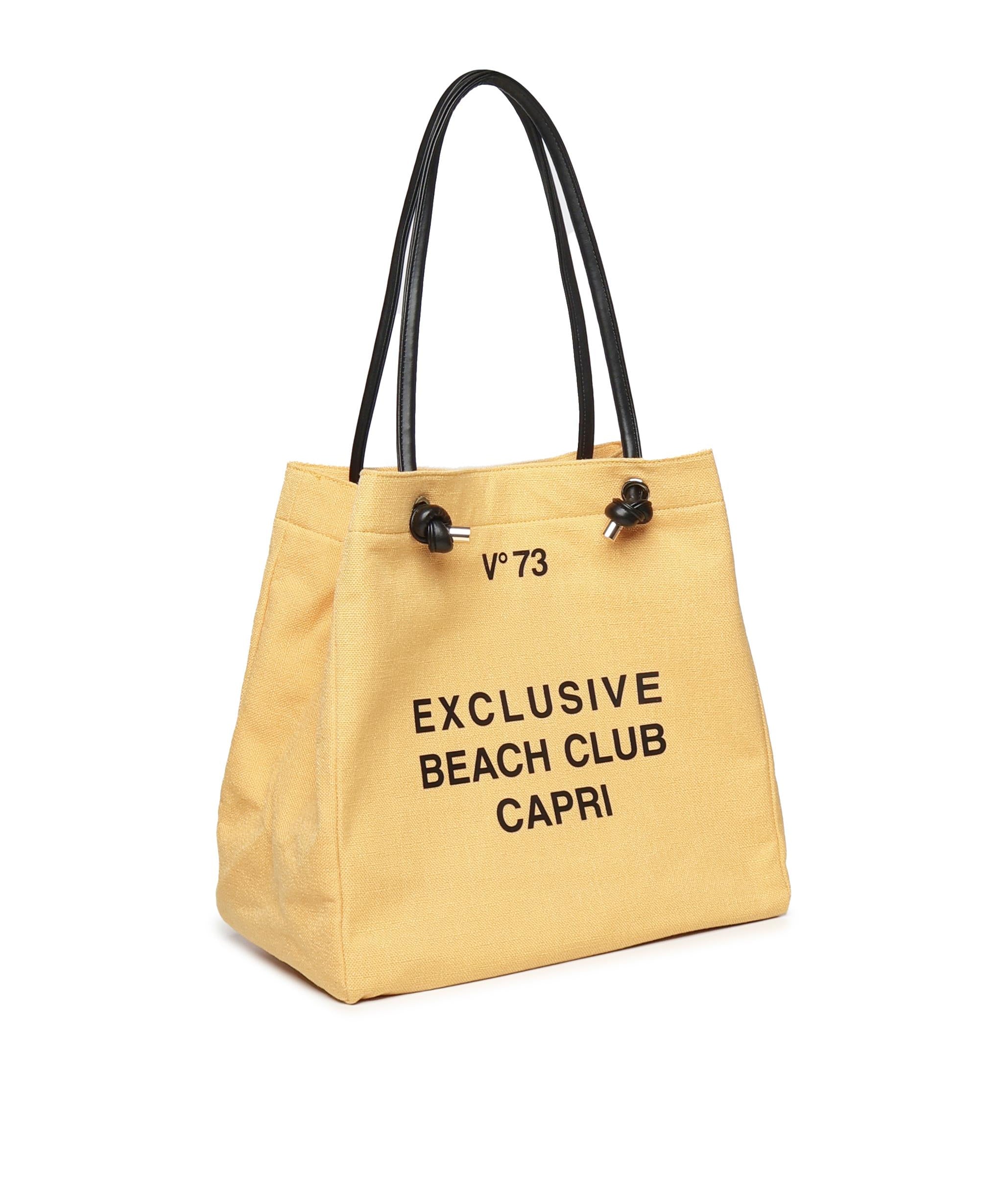 Borsa shooping Beach Club 73BS92701 BEACH CLUBGIALLO/NERO V° 73 