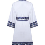 Accappatoio in cotone Maiolica TCF010 TCAGNUB024 DOLCE & GABBANA HOME 