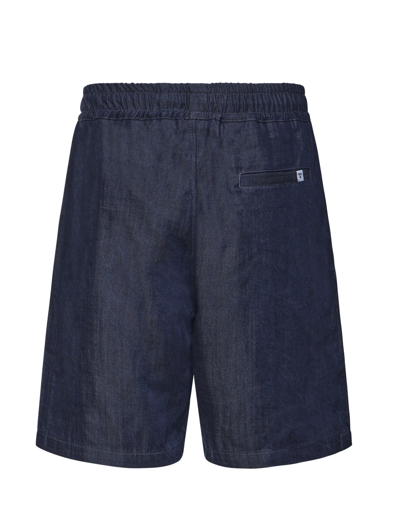 Short Casablanca in lyocell 026SH088DE BLU SCURO WOC 