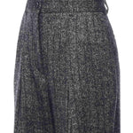 Pantaloni in lana rigata FTDC7T FRZANS8051 DOLCE & GABBANA 