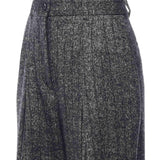 Pantaloni in lana rigata FTDC7T FRZANS8051 DOLCE & GABBANA 