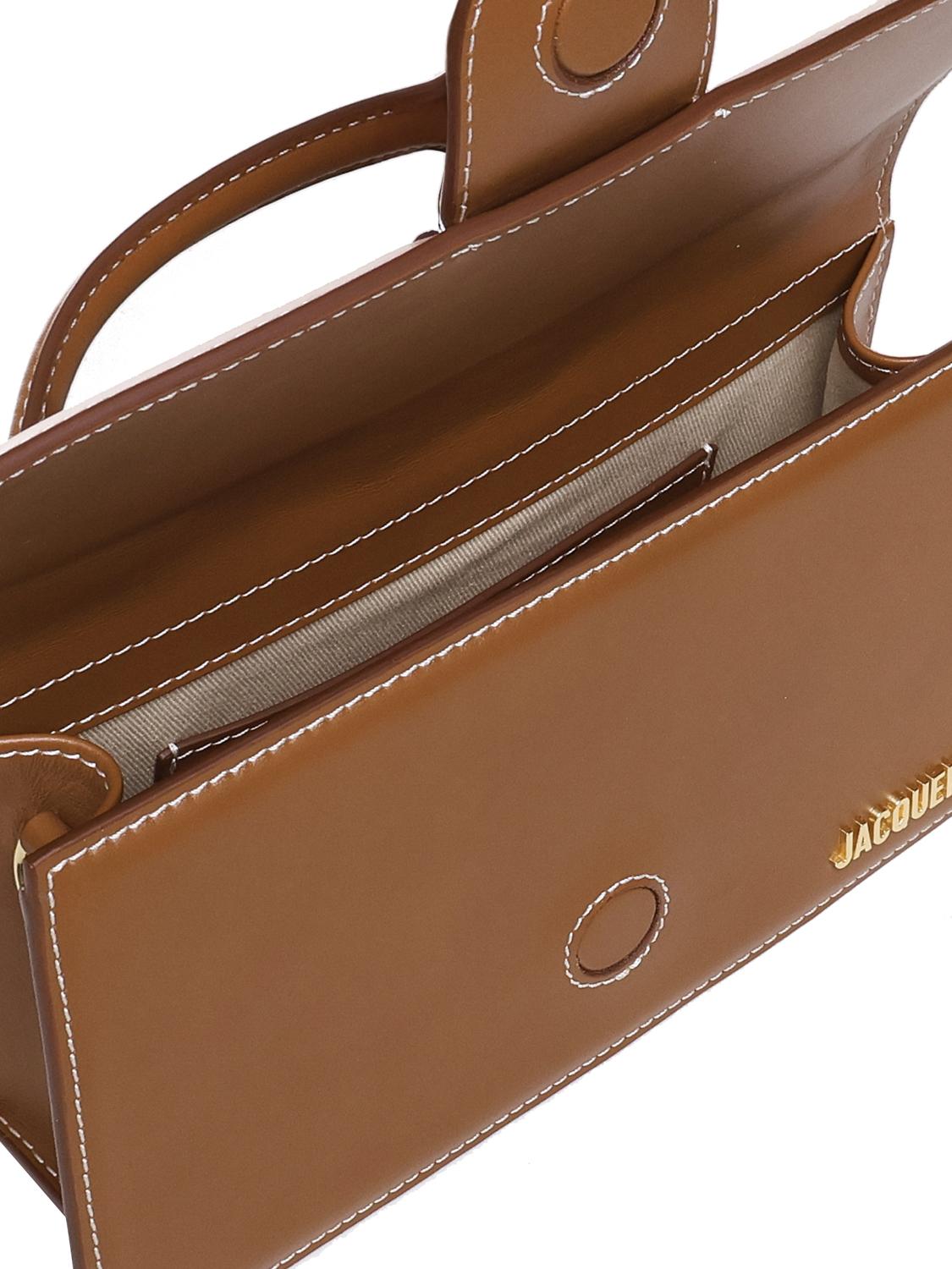 Borsa Le Grand Bambino in pelle BAW00007AC01C04 811 JACQUEMUS 