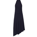 Abito asimmetrico in viscosa AA9R2816W123C 413 ALAIA 