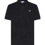 Polo in cotone con logo L1S152200008 S0017V0020 STONE ISLAND 