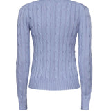Maglione a trecce con logo 211971869 009 POLO RALPH LAUREN 