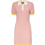 Abito mini FF jacquard in cotone e seta FZDE35 AW4SF1W0S FENDI 