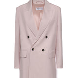 Blazer doppiopetto in lana mohair e seta 2611041171600 022 MAX MARA 