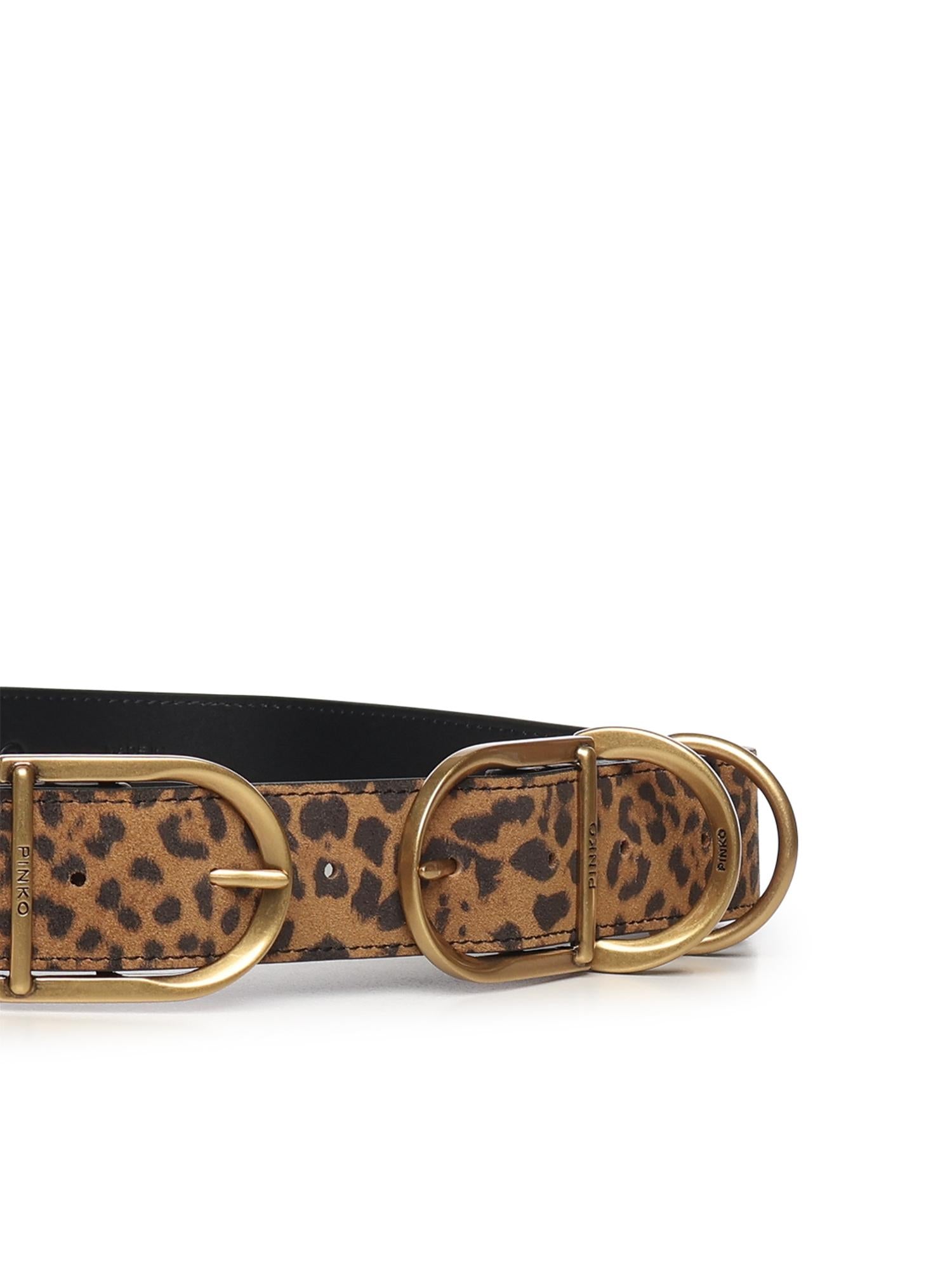 Cintura "Hippolita" con stampa leopardata 104793 A32AM35Q PINKO 