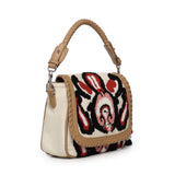 Borsa Marilena con logo 73BS9NA03 MARILENACUOIO/MULTICOLOR V° 73 