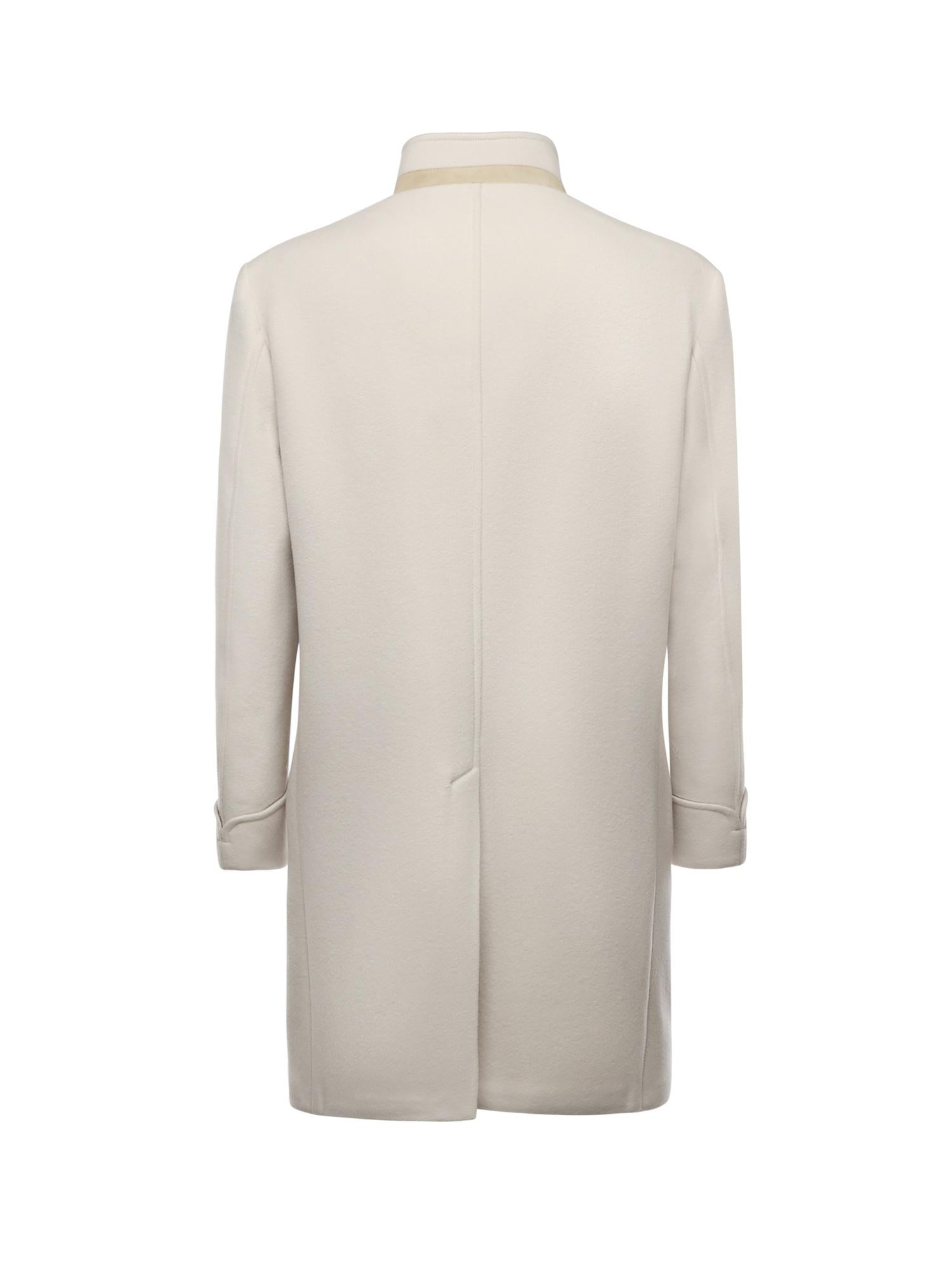 Cappotto monopetto in lana L70CAPL03TES0L051 02 ELEVENTY 