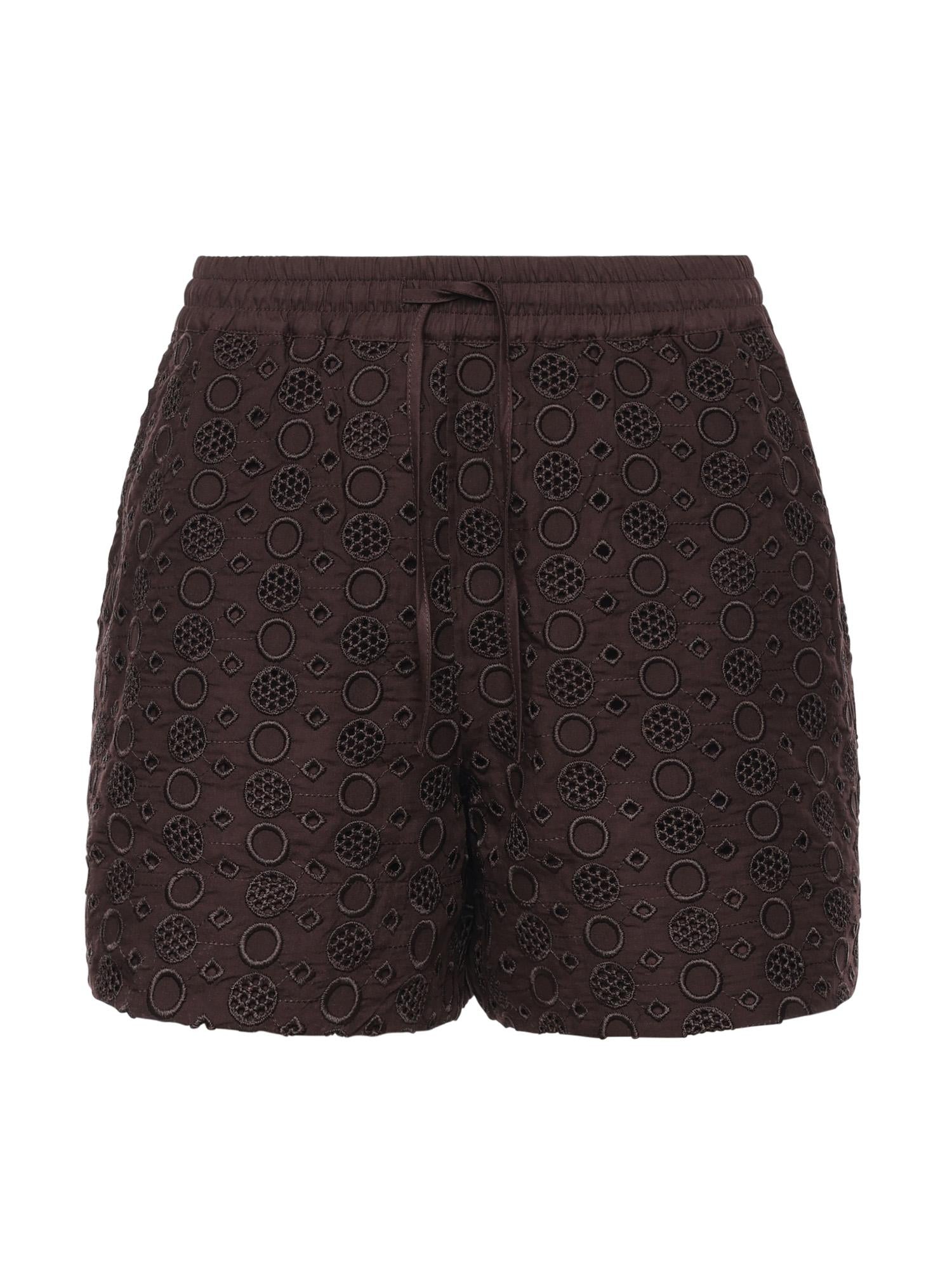 Shorts Liz con ricamo sangallo 106223 A35PM28 PINKO 