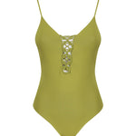 Costume intero con intreccio FC26M0 -F0501 FISICO 