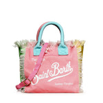 Borsa Colette in canvas con frange COL0001 02575L MC2 SAINT BARTH 