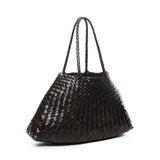 Borsa santa croce big 8892 DARK BROWN DRAGON DIFFUSION 