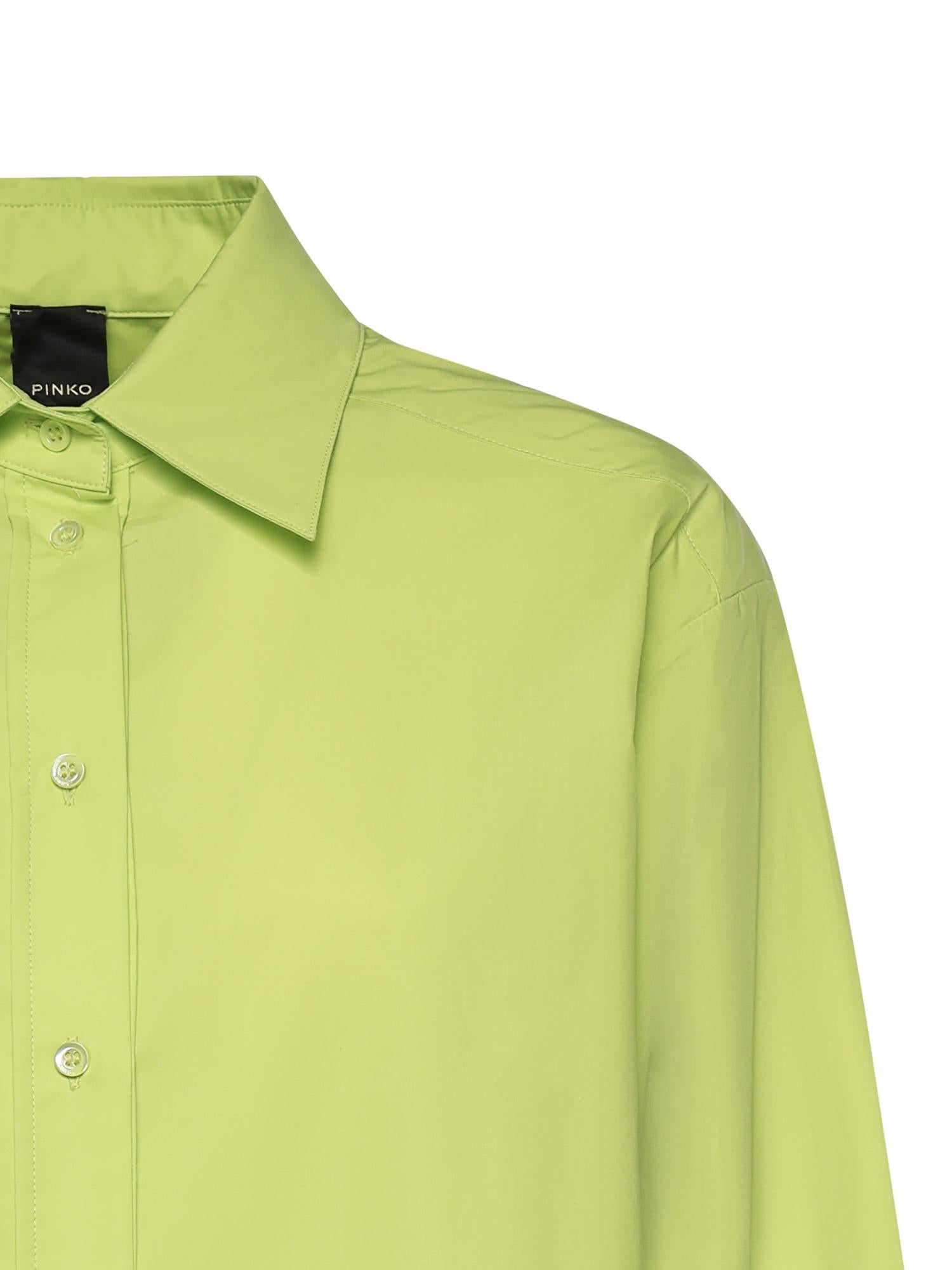 Camicia in popeline di cotone 107769 A3NRS62 PINKO 