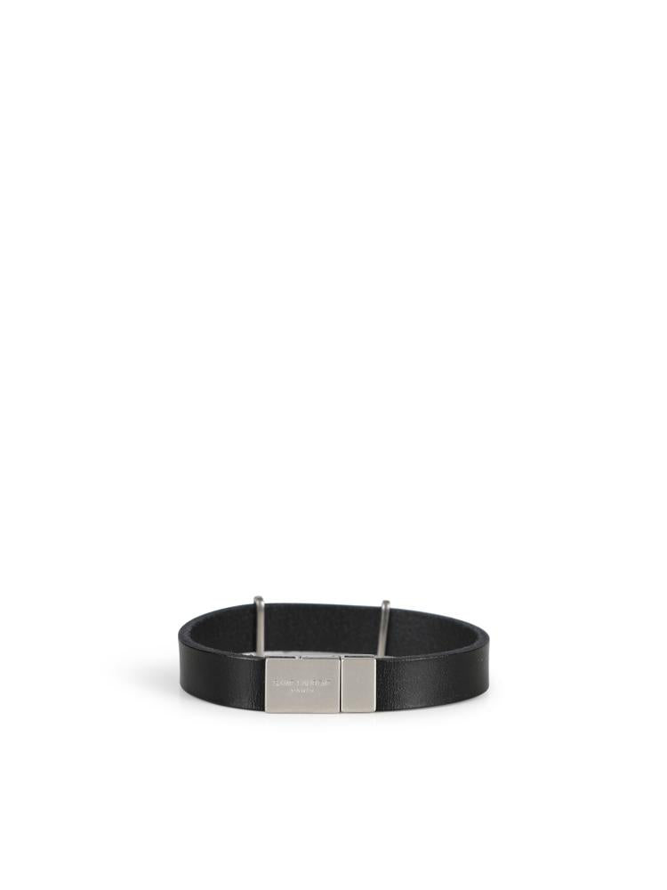 Bracciale Cassandre in pelle 708815 0IH0E1000 SAINT LAURENT 