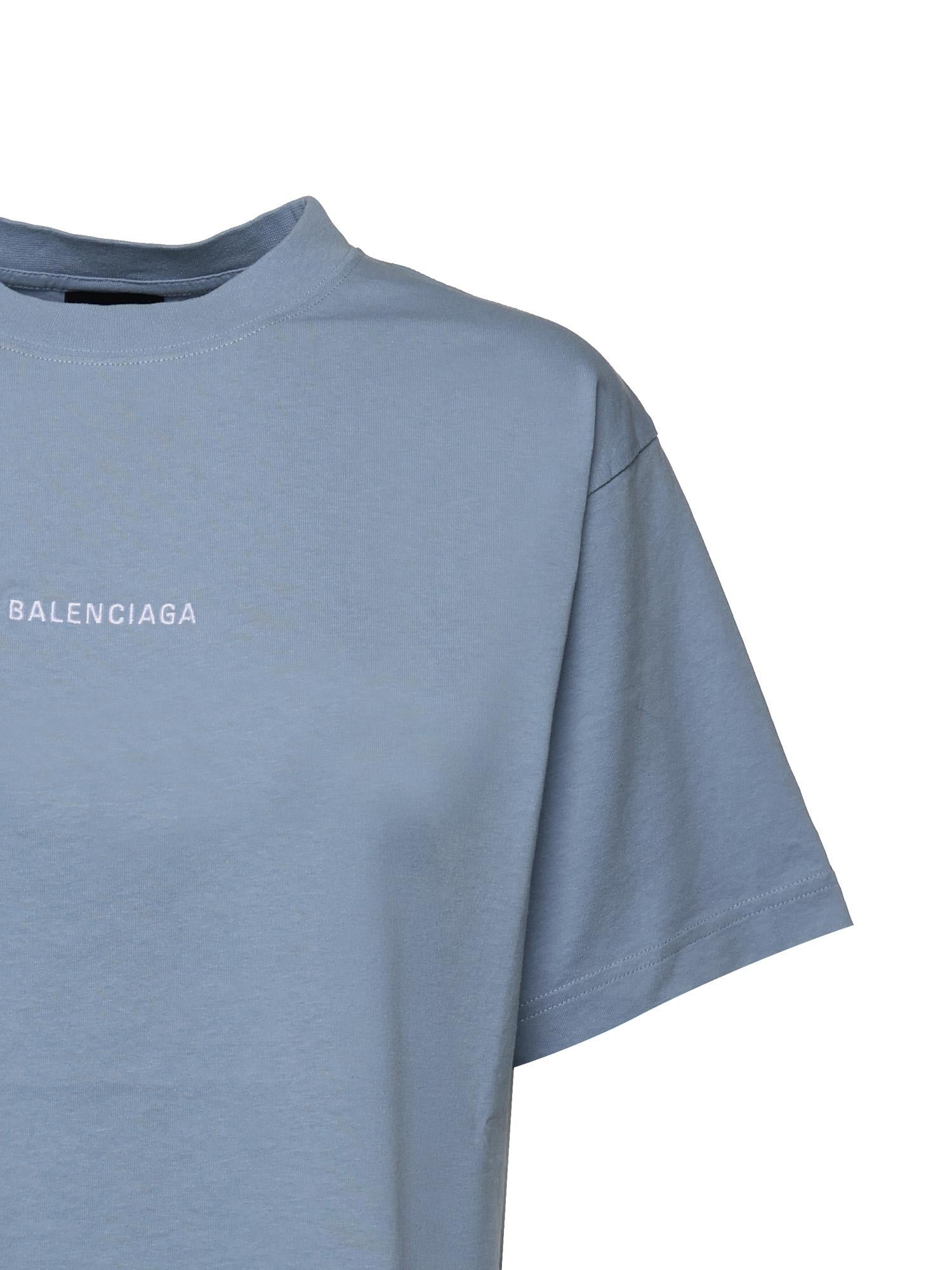 T-Shirt Balenciaga Back in jersey dry 850990 TTVJ14773 BALENCIAGA 