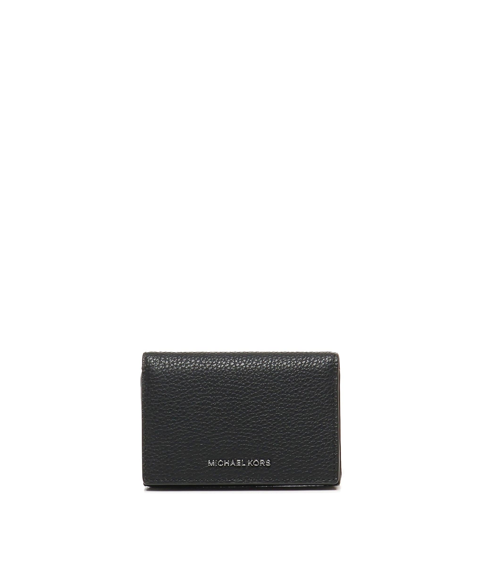 Porta carte Hudson con logo 39S5LHDD6L 001 MICHAEL MICHAEL KORS 