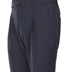 Pantaloni Riccardo RICCARDO CC TBCMNAVY BEABLE 