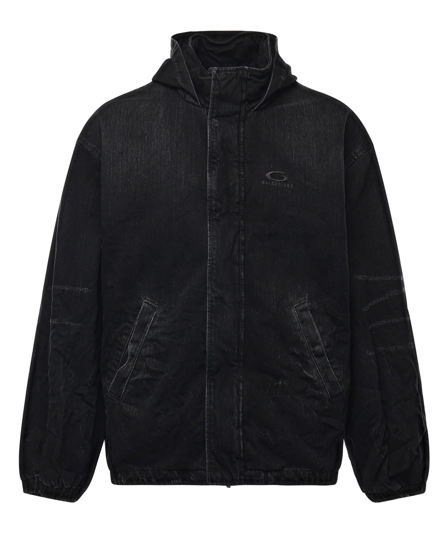 Giacca Workwear in denim di cotone 850057 TTW671037 BALENCIAGA 