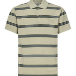 Polo in cotone a righe<BR/> 8106380 C2546 BURBERRY 